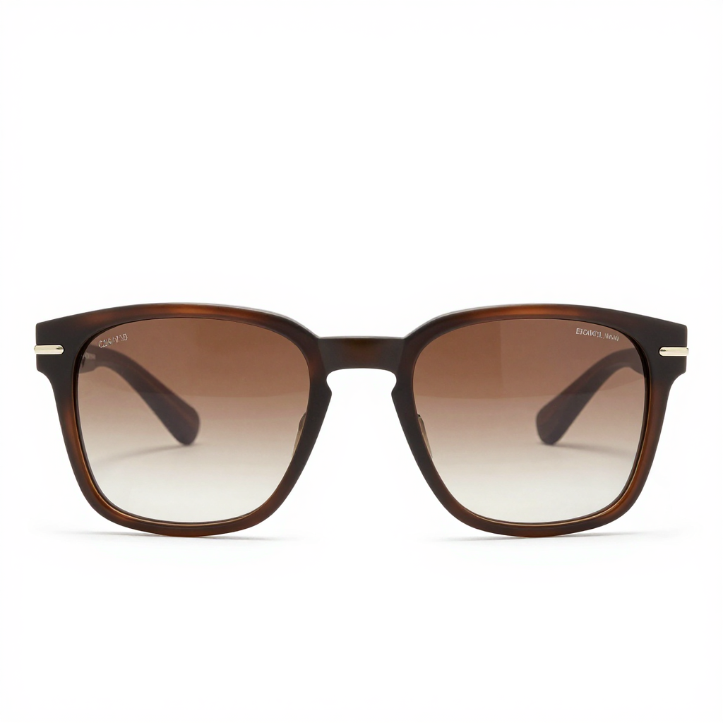 Aviator Frame with Matte Brown Finish