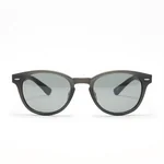 Oval Frame with Matte Gray Finish - 1